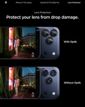Carica l'immagine nel visualizzatore di Gallery, Spigen Protezione Fotocamera compatibile con iPhone 15/17 Pro, iPhone 15/17 Pro Max, 2 Pezzi, Blu profondo, Anello Indiv