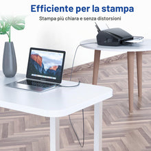 Carica l'immagine nel visualizzatore di Gallery, RAVIAD Cavo Stampante USB 2.0 [2M] Cavo USB Tipo A Maschio a Tipo B Maschio