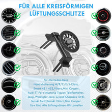 Carica l'immagine nel visualizzatore di Gallery, ICAILIN Porta cellulare auto magnetico da auto Rotazione a 360 ° Supporto per telefono con bocchetta dell'aria circolare