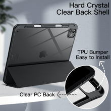 Carica l'immagine nel visualizzatore di Gallery, JETech Custodia per iPad Pro 11" M5/M4 (2025/2024), Nero