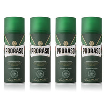 Carica l'immagine nel visualizzatore di Gallery, Proraso Schiuma da Barba Rinfrescante, 4 x 400 ml