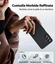 Carica l'immagine nel visualizzatore di Gallery, LeYi Cover per Samsung Galaxy A17/A18 4G/5G con 2 Vetro Temperato(Nero)
