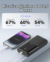 Carica l'immagine nel visualizzatore di Gallery, VIYISI Power Bank 30000mAh, Caricatore Portatile Ricarica Rapida 22,5W