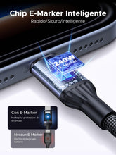 Carica l'immagine nel visualizzatore di Gallery, UGREEN Cavo USB C 240W Certificato USB-IF Carica Rapida PD 3.1 (1M)