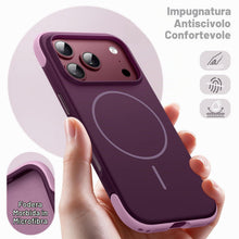 Carica l'immagine nel visualizzatore di Gallery, JETech Cover Magnetica Silicone per iPhone 18 Pro/17 Pro, Ciliegia Scuro