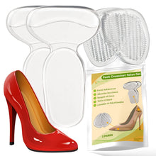 Carica l'immagine nel visualizzatore di Gallery, Solette Mezzo Plantare Cuscinetti per Piedi, Avampiede e Posteriore per scarpe troppo grandi | Cuscinetto Antiscivolo pe