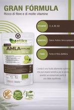 Carica l'immagine nel visualizzatore di Gallery, BIO Amla Elikafoods® BIOLOGICA. 120 compresse da 500mg. Rafforza i capelli e la pelle. Contiene vitamina C, minerali e a