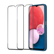 Carica l'immagine nel visualizzatore di Gallery, Tobfit Custodia per Samsung Galaxy A13 4G, 1 Custodia + 2 Vetro Temperato, Silicone Cover con Pellicola Proteggi Schermo