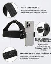 Carica l'immagine nel visualizzatore di Gallery, Supporto per Telefono Cellulare Montato Sulla Testa