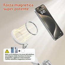 Carica l'immagine nel visualizzatore di Gallery, AMAZEAR Treppiede smartphone (4 in 1), Selfie stick magnetico multifunzionale per iPhone, Impugnatura portatile per smar