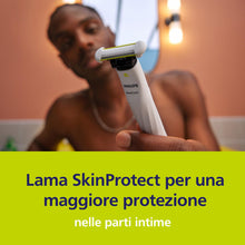 Carica l'immagine nel visualizzatore di Gallery, Philips OneBlade Intimate lame, compatibili con tutti i modelli OneBlade e OneBlade Pro, con SkinProtect per rasatura e 