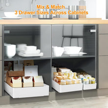 Carica l'immagine nel visualizzatore di Gallery, VINATO 3 Cassetti Estraibili Cucina, Cassetto Estraibile Dispensa, Bianco