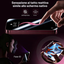 Carica l'immagine nel visualizzatore di Gallery, QHOHQ Pellicola Privacy per iPhone 18 Pro Max, 9H+ Vetro Temperato