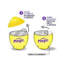 Carica l'immagine nel visualizzatore di Gallery, Mister Magic Assorbiodori Frigo, Gel Naturale Inodore con Estratti di Limone, Elimina i cattivi Odori di Cibo, Dura fino