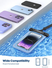 Carica l'immagine nel visualizzatore di Gallery, Lamicall Custodia Impermeabile Smartphone, HD Custodia Subacquea Smartphone