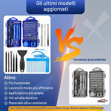 Carica l'immagine nel visualizzatore di Gallery, Eventronic 132 in 1 Set Cacciaviti Precisione Magnetici Professionali, Mini Magnetici kit di Riparazione, per Portatile 