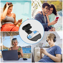 Carica l'immagine nel visualizzatore di Gallery, AXFEE 6 Pezzi Tappi Antipolvere, Tappi Antipolvere USB C con Adesivo Rimovibile e Perno, Adatto per Smartphone e Modelli