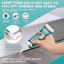 Carica l'immagine nel visualizzatore di Gallery, Silicone Trasparente Sigillante Doccia, Sigillante Trasparente per Bagno