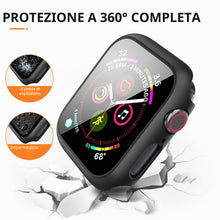 Carica l'immagine nel visualizzatore di Gallery, Mugust [3 Pezzi] Cover Con Vetro Temperato per Apple Watch SE3/SE2/SE/Serie 6/Serie 5/Serie 4 44mm, Custodia Rigida Prot
