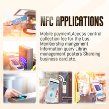 Carica l'immagine nel visualizzatore di Gallery, 30pcs NFC Tag NFC Programmabili NTAG215 NFC Card Chip NFC 504 Byte di Memoria, Compatibile con tutti i dispositivi abili