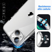 Carica l'immagine nel visualizzatore di Gallery, JETech Cover 5 in 1 per iPhone 13 mini, Anti-Ingiallimento, Trasparente