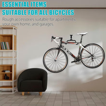 Carica l'immagine nel visualizzatore di Gallery, Supporto Bici da Muro Pieghevole - Supporto da parete per bicicletta - Angolo e Distanza dalla parete regolabili - Capac