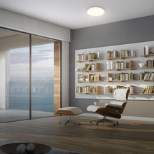 Carica l'immagine nel visualizzatore di Gallery, BRILONER - Lampada da soffitto a LED con sensore di movimento, luce bianca calda, sensore crepuscolare, lampada a LED, l
