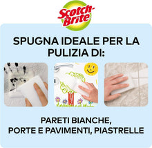 Carica l'immagine nel visualizzatore di Gallery, Scotch-Brite Magic Pad, gomma cancella macchie, confezione da 10 pezzi + 2 gratuiti