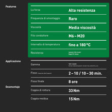 Carica l'immagine nel visualizzatore di Gallery, INBUS® 79680 Frenafiletti alta resistenza, 20g — Made in Germany
