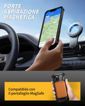 Carica l'immagine nel visualizzatore di Gallery, Lanhiem Cover per iPhone 14/iPhone 13, 14FT Antiurto, 360° Supporto, Nero