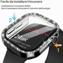 Carica l'immagine nel visualizzatore di Gallery, JETech Cover per Apple Watch Series 11/10 42mm, Nero