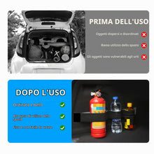 Carica l'immagine nel visualizzatore di Gallery, 8 Pz Strisce Gancio e Anello Portaoggetti Oganizer Bagagliaio Auto