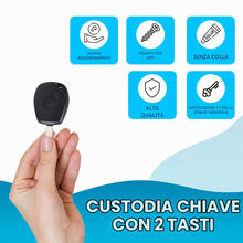 Carica l'immagine nel visualizzatore di Gallery, Guscio Chiave per Renault Clio 3 Kangoo Master Modus Trafic Twingo Wind | 2 Tasti | Telecomando