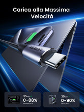 Carica l'immagine nel visualizzatore di Gallery, UGREEN Cavo USB3.2 10Gbps Video 4K@60Hz Ricarica Rapida 240W (1M)