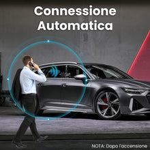 Carica l'immagine nel visualizzatore di Gallery, S1 Adattatore CarPlay Wireless per iPhone, Converte cablato in Wireless, Plug and Play, Compatibile con USB e Type-C, Ca