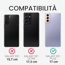Carica l'immagine nel visualizzatore di Gallery, kwmobile Cover per Samsung Galaxy S21 Plus Custodia - Back Case per Smartphone in Silicone TPU - Protezione Gommata - vi