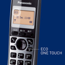 Carica l'immagine nel visualizzatore di Gallery, Panasonic KX-TG2511JTM Telefono Cordless Digitale, Unità Base e Ricevitore Singolo, Vivavoce, Audio Nitido, ID Chiamante
