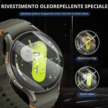Carica l'immagine nel visualizzatore di Gallery, Diruite 4 Pezzi Vetro Temperato per Samsung Galaxy Watch 7/6/5/4 44mm Pellicola Protettiva,HD Vetro Senza Bolle Protezio