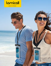 Carica l'immagine nel visualizzatore di Gallery, Lamicall Custodia Impermeabile Smartphone, HD Custodia Subacquea Smartphone