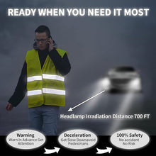 Carica l'immagine nel visualizzatore di Gallery, Gilet Catarifrangente, Gilet Alta Visibilità Set da 2 per adulti - Valido in tutta Europa, conforme al nuovo standard, a