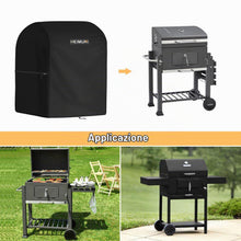 Carica l'immagine nel visualizzatore di Gallery, Copertura Barbecue Impermeabile Copri Barbecue da Esterno