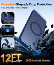 Carica l'immagine nel visualizzatore di Gallery, CANSHN Magnetica Cover per Samsung Galaxy A16 (6.7 Pollici), [Protezione Completa Della Fotocamera] Custodia Traslucida 