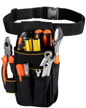 Carica l'immagine nel visualizzatore di Gallery, Hardware Tools Bag Borsa porta attrezzi Piccola Marsupio in Tela Oxford 900D con cintura regolabile in nylon per Elettri