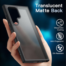 Carica l'immagine nel visualizzatore di Gallery, JETech Cover Opaca 5 in 1 per Samsung Galaxy S24 Ultra, Nero