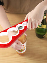 Carica l'immagine nel visualizzatore di Gallery, IPEA Apribarattoli Multifunzione per Aprire Barattoli, Lattine e Tappi a Vite - Apriscatole Multiuso in Plastica da Cuci