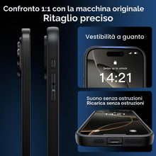 Carica l'immagine nel visualizzatore di Gallery, FLLAO Opaca Cover for iphone 16 Pro con 2 Tempered Glass