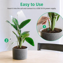 Carica l'immagine nel visualizzatore di Gallery, Mcbazel Lampada per Piante da Interno, Grow Light Piante, Luce Piante, Lampade da Coltivazione Indoor Spettro Completo R