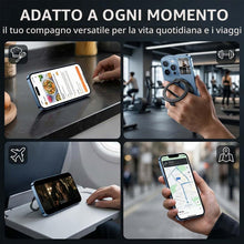 Carica l'immagine nel visualizzatore di Gallery, 1 Pezzo Supporto ad Anello Magnetico per Cellulare, Universale Cellulare Anello Rotazione 360° Gradi Smartphone Ring per