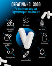 Carica l'immagine nel visualizzatore di Gallery, GEN GERMAN ELITE NUTRITION Creatine HCL - 365 Capsule
