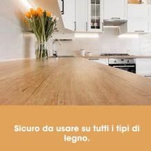 Carica l'immagine nel visualizzatore di Gallery, Detergente per Legno Furniture Clinic-Pulisce, Ravviva Tutti i Tipi di Legno da Interni, Esterni- Rimuove Grasso, Cera e